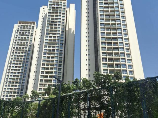Rental | 2 BHK + Pooja Room,Servant Room,Extra Room,Basement 1264 Sq.Ft. Apartment in Aurum Q Residences