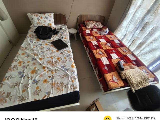 Rental | 2 BHK + Pooja Room,Servant Room,Study Room 1000 Sq.Ft. Apartment in Anusmera Residences