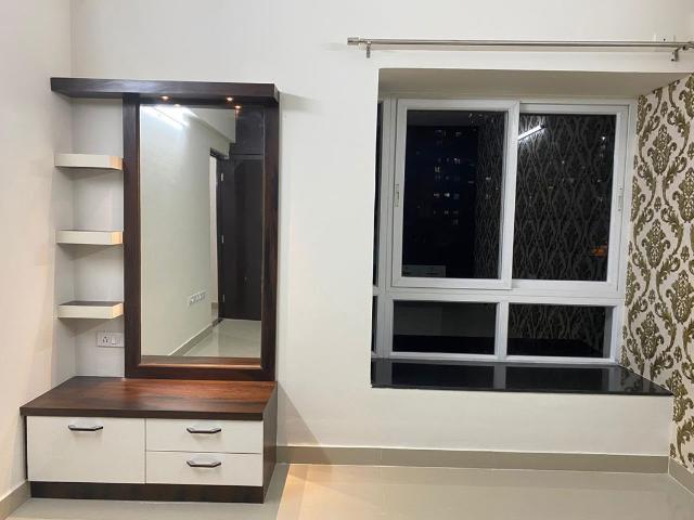 Rental | 2 BHK + Prayer Room 1000 Sq.Ft. Apartment in Puravankara Purva Zenium