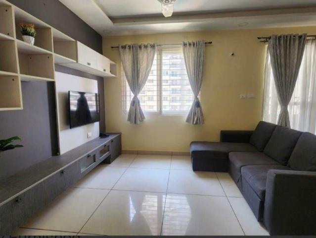 Rental | 2 BHK + Prayer Room 1216 Sq.Ft. Apartment in Prestige Lakeside Habitat Apartments