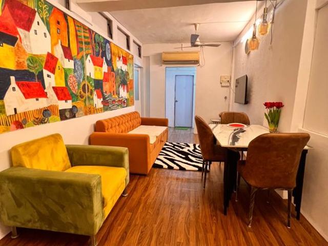 Rental | 2 BHK + Prayer Room 650 Sq.Ft. Apartment in Sagar Jyoti Apartment