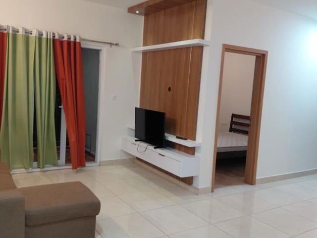 Rental | 2 BHK + Prayer Room,Study Room 900 Sq.Ft. Apartment in Assetz Here And Now