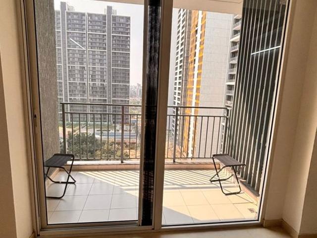 Rental | 2 BHK + Prayer Room,Study Room 1255 Sq.Ft. Apartment in Godrej Woods