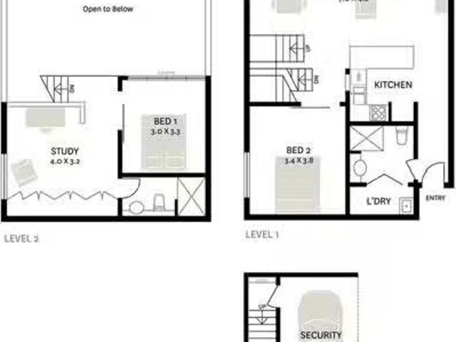 Nice 2 BR 2/466 470 Wilson Street, Darlington Apartment for.