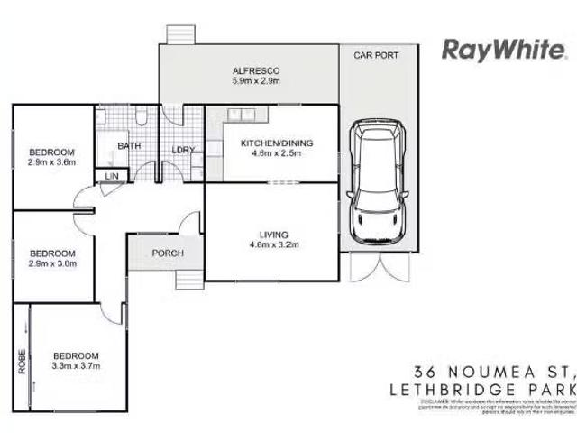 Charming 36 Noumea Street, Lethbridge Park House for rent Lis.
