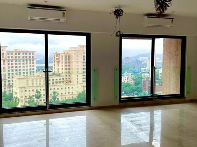 Rental | 4 BHK + Servant Room,Extra Room 1700 Sq.Ft. Apartment in Kanakia Silicon Valley
