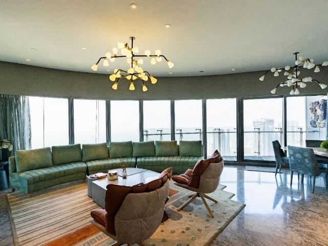 Rental | 4 BHK + Servant Room,Study Room 2289 Sq.Ft. Apartment in Lodha World Crest