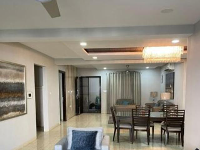 Rental | 4 BHK + Servant Room,Study Room 3455 Sq.Ft. Apartment in DSR Reganti