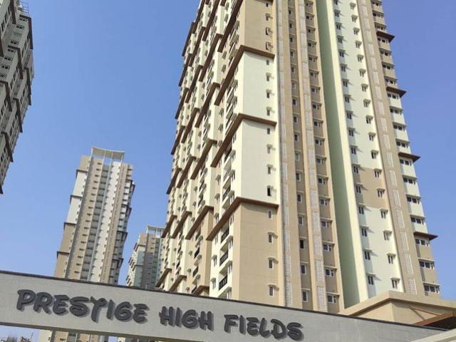 Rental | 4 BHK + Servant Room 2712 Sq.Ft. Apartment in Prestige High Fields