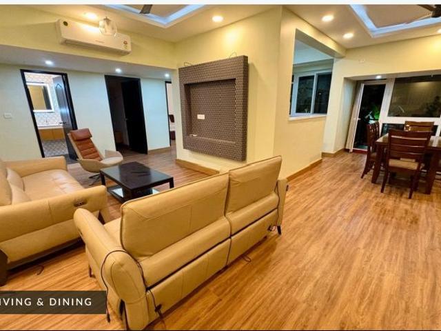 Rental | 4 BHK + Servant Room 3450 Sq.Ft. Apartment in Prestige Richmond