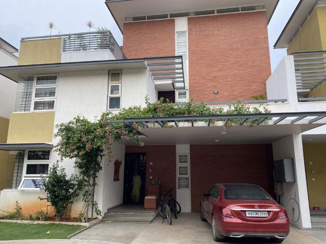 Rental | 4 BHK + Study Room 4039 Sq.Ft. Villa in Vaishnavi Communes