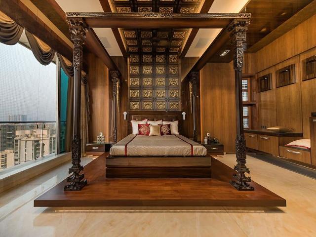 Rental | 4 BHK + Pooja Room,Servant Room 2400 Sq.Ft. Apartment in Oberoi Realty Sky Heights