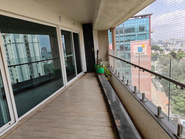 Rental | 4 BHK + Prayer Room,Extra Room 4200 Sq.Ft. Apartment in Brigade Caladium