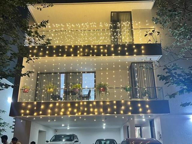 Rental | 4 BHK + Prayer Room,Servant Room,Study Room,Extra Room,Basement 6500 Sq.Ft. Villa in Eden Garden Kokapet