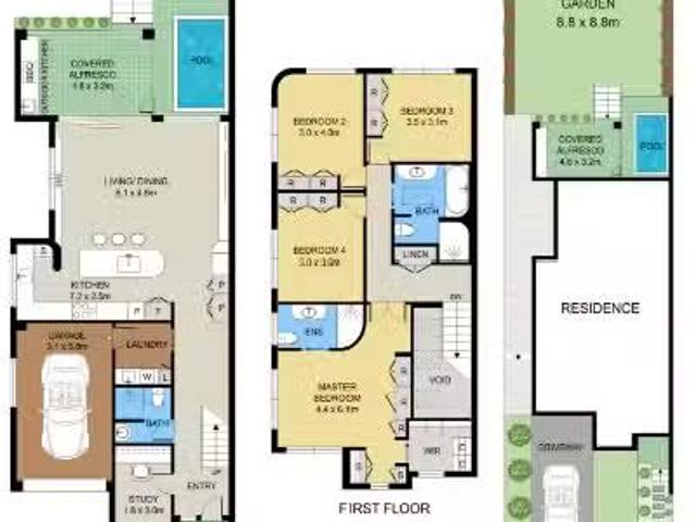 New 4 BR 55B North Road, RYDE Townhouse for rent Listed by Da.