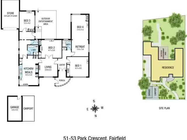 Nice 51 53 Park Crescent, Fairfield VIC 3078