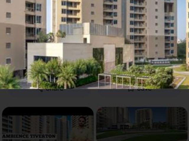 Rental | 5 BHK + 48000 Sq.Ft. Penthouse in Ambience Tivertone