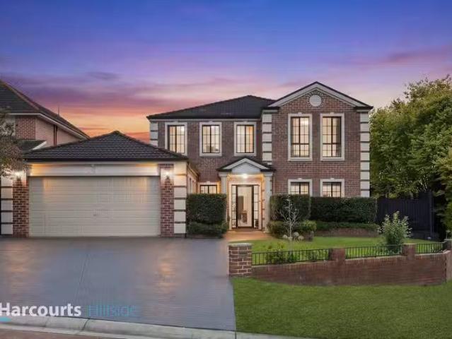 Nice 5 BR 1 Marmion Way, BEAUMONT HILLS, NSW 2155 House for.