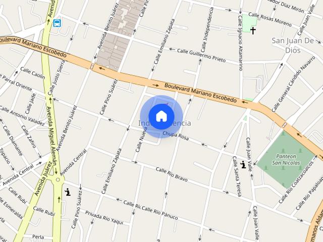 Rento departamento chuparrosa 251, céntrico, 2 opciones amueblado o sin amueblar
