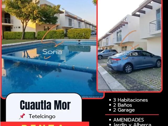 RENTO DEPARTAMENTO DE LUJO CUAUTLA MORELOS