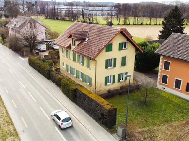 Renditeobjekt mit Geschichte & Zukunft Mehrfamilienhaus mit Baulandreserve in Luterbach