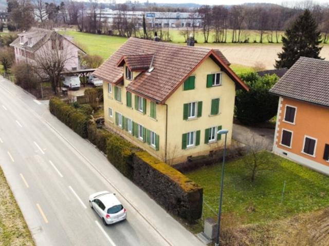 Renditeobjekt mit Geschichte & Zukunft Mehrfamilienhaus mit Baulandreserve in Luterbach