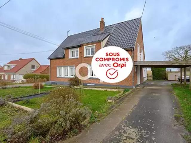 Renescure 59173 Achat / Vente maison 5 pièces t5 jardin cave