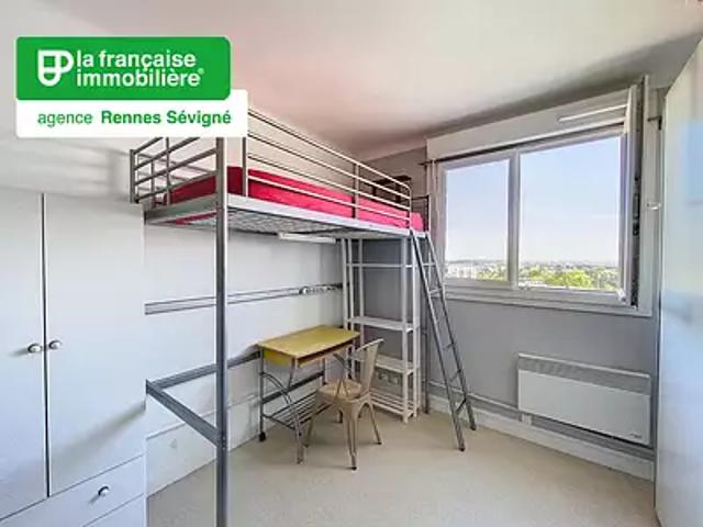Rennes 35000 Location appartement 1 pièce t1 au dernier étage