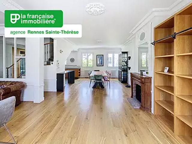 Rennes 35000 Location maison 8 pièces t8 terrasse