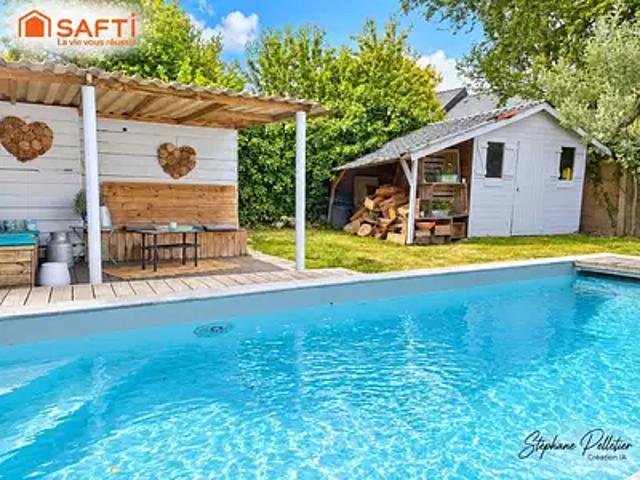 Rennes 35200 Achat / Vente maison 7 pièces t7 piscine parking