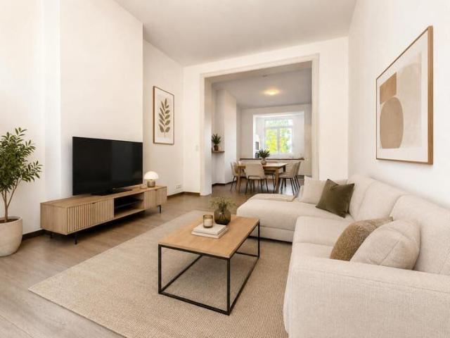 RENOVATED 100 M² SOUPLEX – 2 BEDROOMS, TERRACE & COURTYARD