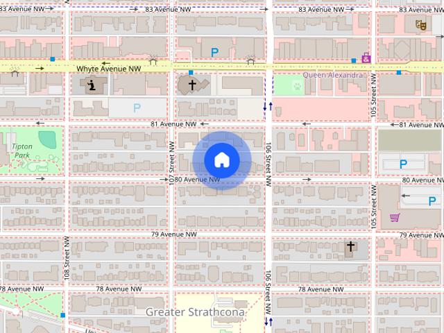 Renovated 1BR, 3 Min to Whyte Ave – A/C, In Suite Laundry