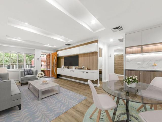 Renovated Air Conditioned Two Bedroom Plus Office Villa with Single Garage!