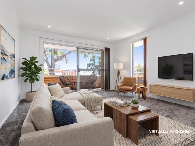Renovated bright and sunny over sized unit