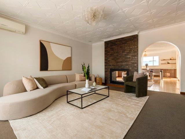 Renovated Family Living with an Original '70s Soul