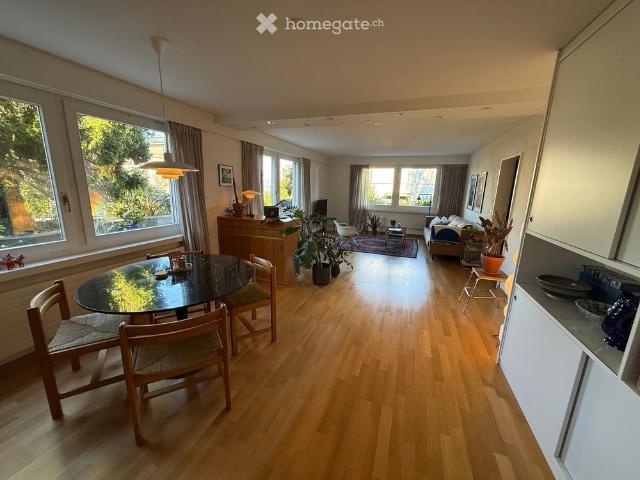 Renovated, furnished Apartment with Garden, Lake Views