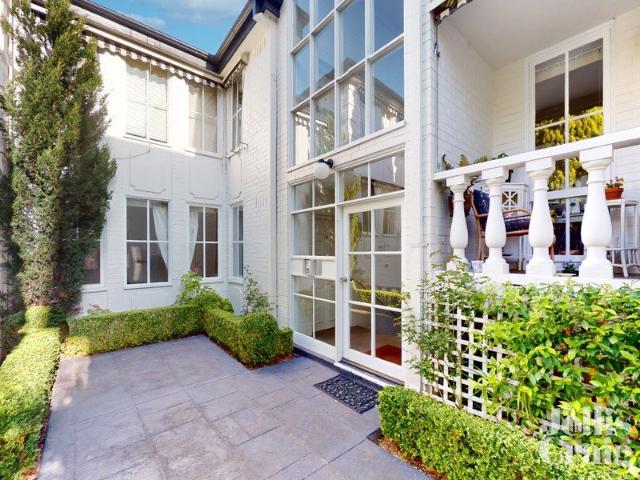 Renovated House Sized Three Bedroom Apartment with Private Courtyard in Prestigious Canterbury