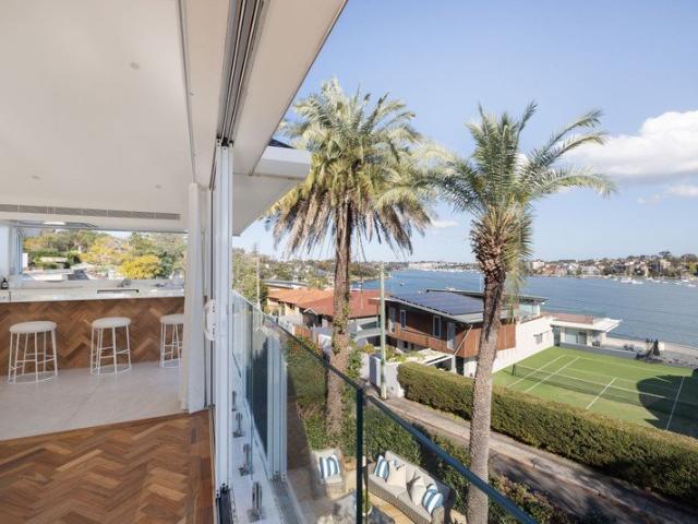 Renovated home with panoramic water views on the Hunters Hill peninsula