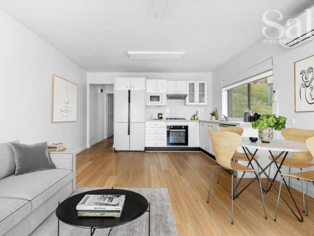 Renovated one bedder with elevated views and large terrace