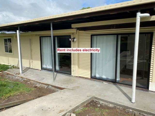 Renovated one bedroom, includes electricity