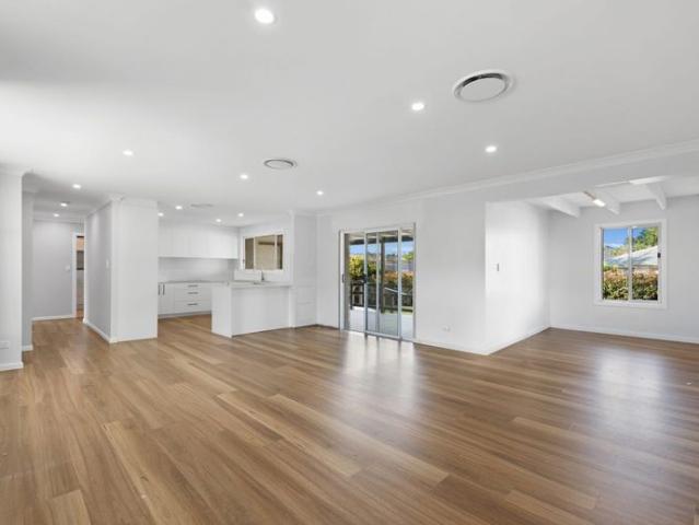 Renovated level block [side access for boat or van]