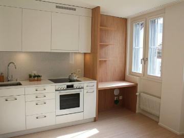 Renovated, partly furnished apartment in the heart of Chur’s old town