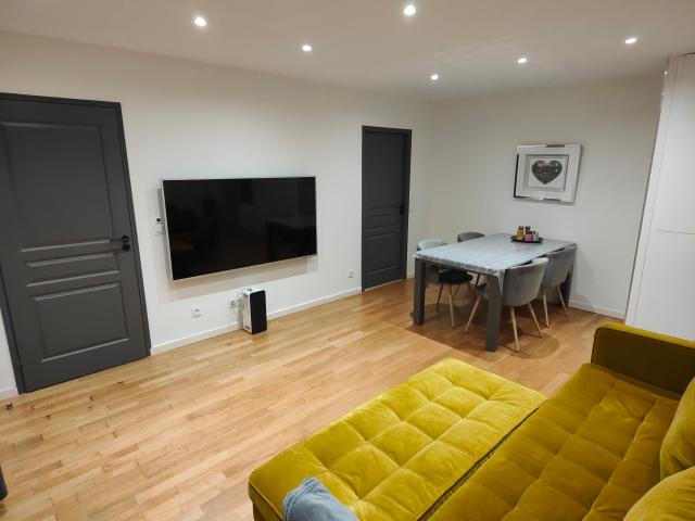Renovated quiet flat, ideal for teleworking or colleagues, on the edge of the Parc de la Tête d'Or