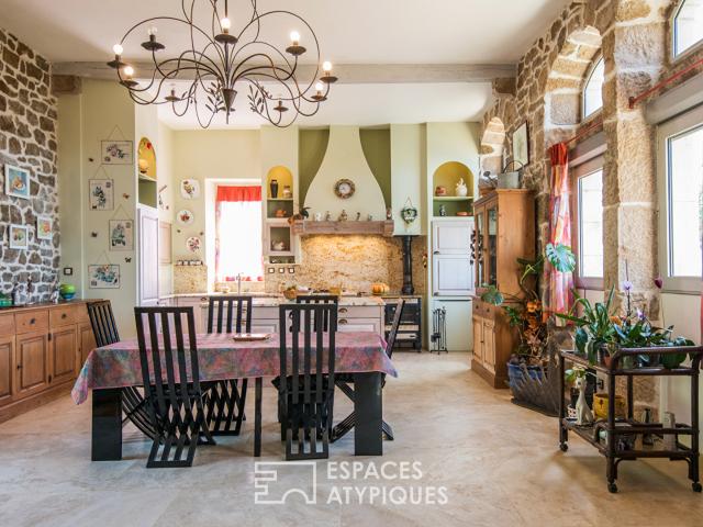 Rénovation totale et jardin luxuriant proche de Rodez