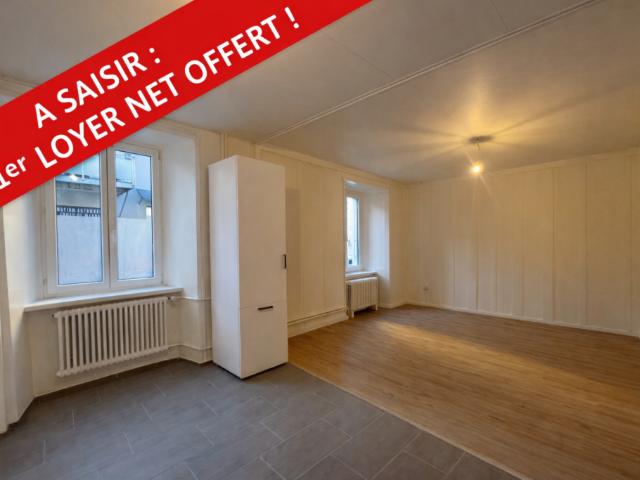 Rénové! 1er LOYER net OFFERT !