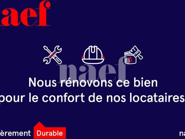 Rénové Appartement de 3 pièces avec blacon au.