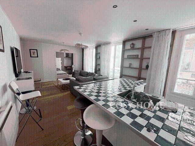 Rénové F3 Meublé 2 Chambres