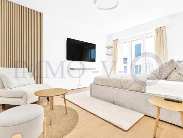 Renoviert und möbliert mit terrasse ideale lage