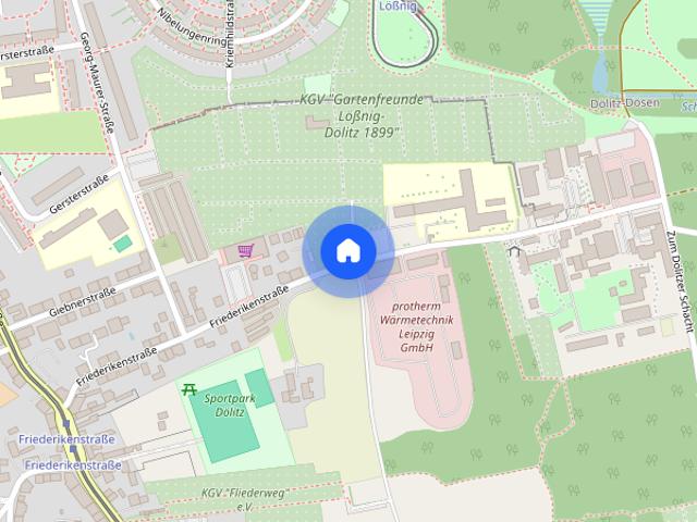 renovierte & attraktive 1 Raum Wohnung in Dölitz ab sofort zu vermieten
