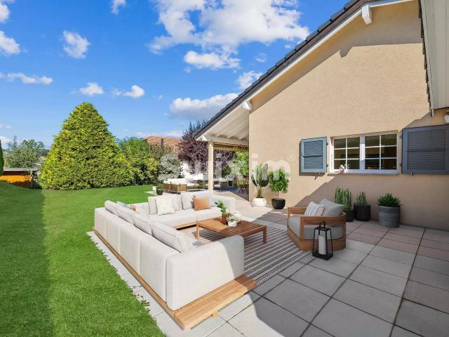 Renovierte Familienvilla mit 200 m² weniger als 12 Minuten von Vevey entfernt